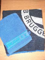 Handdoek + washandje Club Brugge, Sports & Fitness, Football, Enlèvement, Utilisé