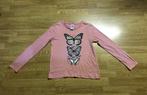 Roze t- shirt met lange mouwen met vlinder motief., Enfants & Bébés, Vêtements enfant | Taille 152, C&A, Chemise ou À manches longues