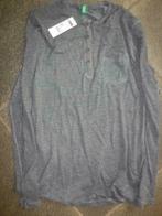 [4601] pull medium noir-gris couleurs unies de benetton, Neuf, Enlèvement ou Envoi, Taille 48/50 (M), United colors of benetton