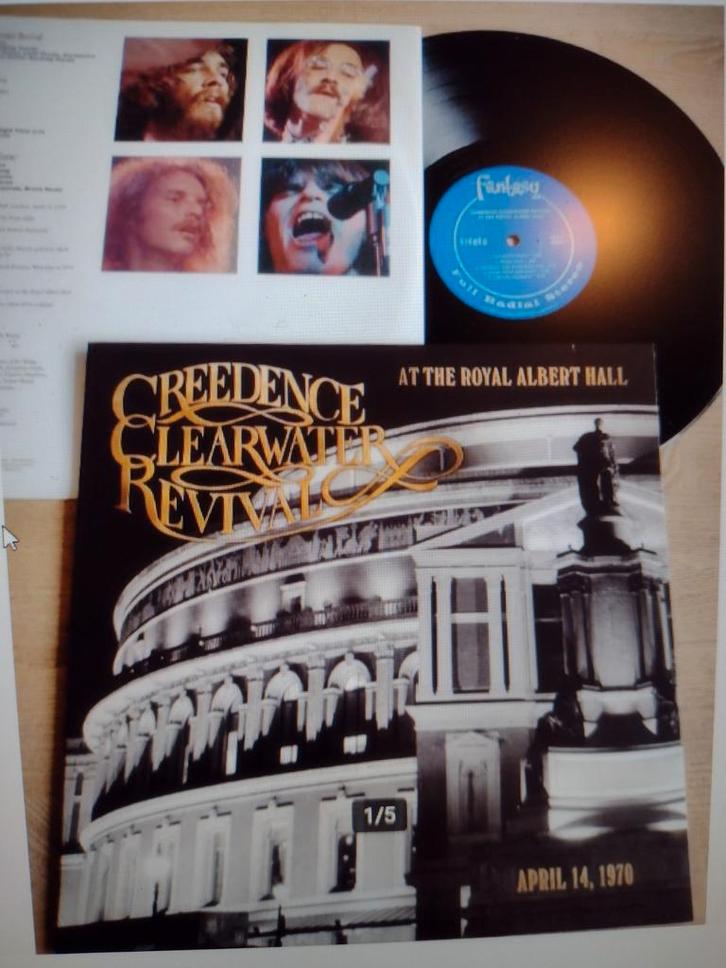 LP: CCR live at Royal Albert Hall 14/4/1970 (nieuwstaat), Cd's en Dvd's, Vinyl | Rock, Zo goed als nieuw, Poprock, 12 inch, Ophalen of Verzenden