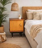 Prachtige set vintage nachtkastjes, Enlèvement ou Envoi, Utilisé