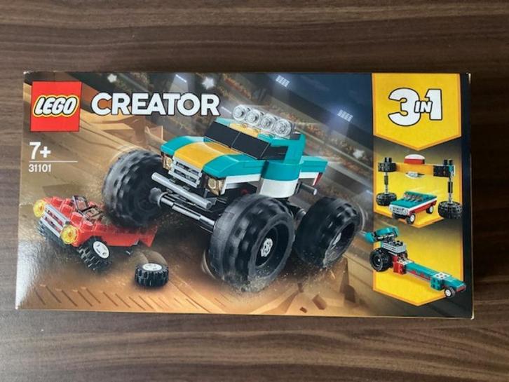 Lego Creator 3in1 nummer 31101, Kinderen en Baby's, Speelgoed | Duplo en Lego, Zo goed als nieuw, Lego, Complete set, Ophalen of Verzenden