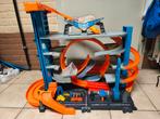 autogarage/racebaan hot wheels, Ophalen, Hot Wheels, Handmatig, Racebaan