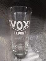 Verre à bière Vox Export Chasse Royale Bruxelles facettes 33, Collections, Ustensile, Utilisé, Enlèvement ou Envoi