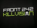 FRONT 242 - VINTAGE OFFICIAL T-SHIRT  KILLVISION  MAAT XL, Verzenden, Zwart, Front 242, Maat 56/58 (XL)