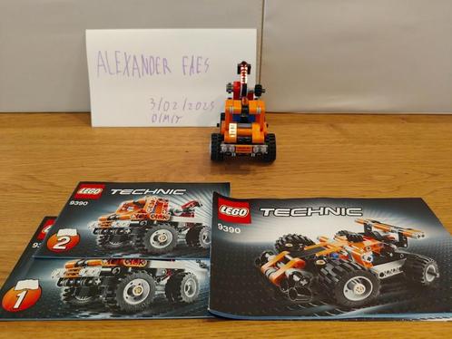 LEGO Technic Mini Towtruck 9390, Kinderen en Baby's, Speelgoed | Duplo en Lego, Gebruikt, Lego, Complete set, Ophalen of Verzenden