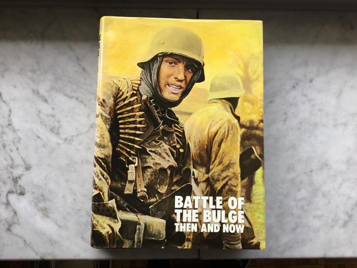 Livre Battle of the Bulge then and now, Livres, Guerre & Militaire, Comme neuf, Enlèvement ou Envoi
