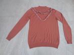 Magnifique pull/T-shirt pour femme Viscose et laine taille S, Comme neuf, Taille 36 (S), Brun, Numph