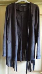 VESTJE MET FRANJES "EXPRESSO" NIEUW, Maat 38/40 (M), Bruin, Expresso, Nieuw