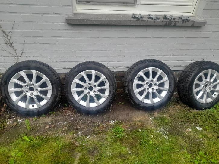 originele Audi 16 inch velgen, Auto-onderdelen, Banden en Velgen, Velg(en), Winterbanden, 16 inch, 205 mm, Personenwagen, Gebruikt