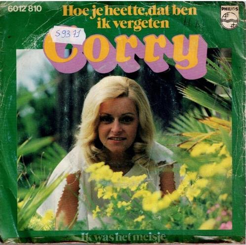 Vinyl, 7"   -   Corry* – Hoe Je Heette, Dat Ben Ik Vergeten, Cd's en Dvd's, Vinyl | Overige Vinyl, Overige formaten, Ophalen of Verzenden