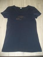 Donkerblauw t-shirt S.Oliver maat 36, Kleding | Dames, Blauw, S.Oliver, Ophalen of Verzenden, Zo goed als nieuw