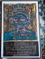 Robert Combas affiche 1990, Ophalen, Gebruikt