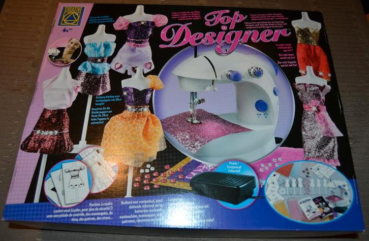 Kindernaaimachine Top Designer, Enfants & Bébés, Jouets | Éducatifs & Créatifs, Comme neuf, Bricolage, Électronique, Découverte