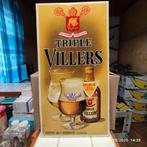 TRIPLE VILLERS Glacoid Commercial., Ophalen of Verzenden, Gebruikt, Reclamebord, Plaat of Schild, Overige merken