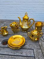 Servies antiek goudkleurig, Antiek en Kunst, Ophalen
