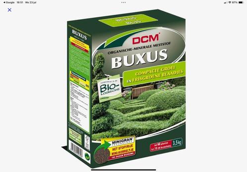 BIO-meststof voor buxus - 3,5kg merk DCM, Tuin en Terras, Aarde en Mest, Kunstmest, Ophalen of Verzenden