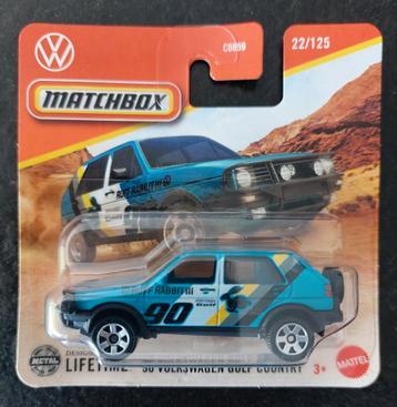 matchbox volkswagen golf country 1990 beschikbaar voor biedingen