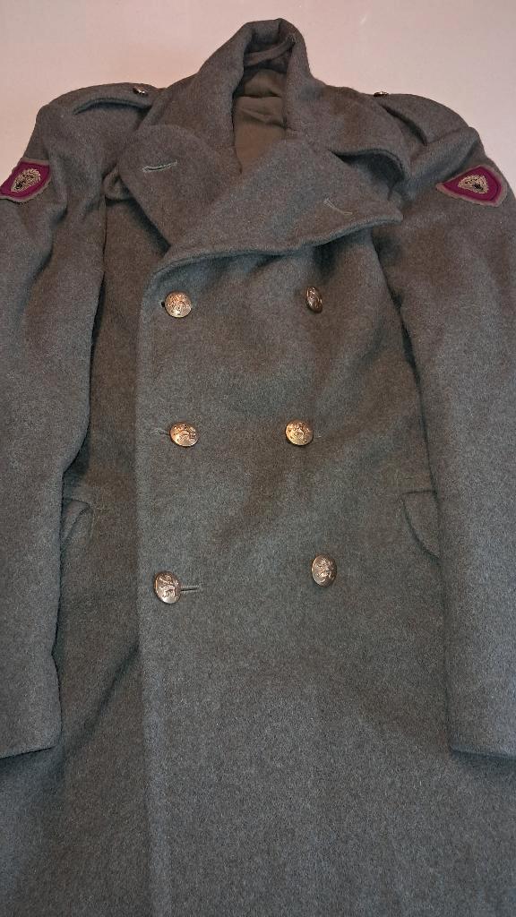 BELGIQUE - ABL - MANTEAU 1954 - 2ème CA, Collections, Objets militaires | Général, Armée de terre, Enlèvement ou Envoi