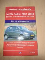 autovraagboek toyota yaris, Ophalen of Verzenden