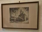 Gravure d' Henri Quittelier "Papenkasteel" 1691 - 64/65, Antiek en Kunst, Ophalen of Verzenden
