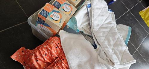 Pakket wasbare luiers, Kinderen en Baby's, Badjes en Verzorging, Gebruikt, Overige typen, Overige merken, Ophalen