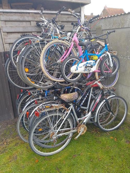 Lot de 19 vélos pour aménagement, Vélos & Vélomoteurs, Vélos | Femmes | Vélos grand-mère, Utilisé, Enlèvement