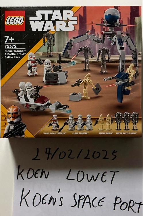 Lego Star Wars 75372 Clone Trooper & Droid Battle Pack, Kinderen en Baby's, Speelgoed | Duplo en Lego, Nieuw, Lego, Complete set