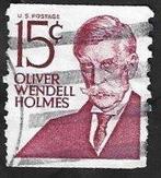 1 Postzegel USA 1978 Oliver Wendell Holmes, Enlèvement ou Envoi, Affranchi, Amérique du Nord