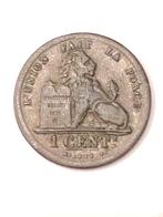 Munt België 1 cent Leopold I jaartal 1832 zeer zeldzaam mooi, Postzegels en Munten, Munten | België, Ophalen of Verzenden, Overig