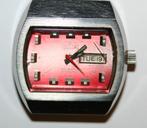 Allaine 25 jewels mechanisch horloge Space age, Acier, Utilisé, Montre-bracelet, Enlèvement ou Envoi