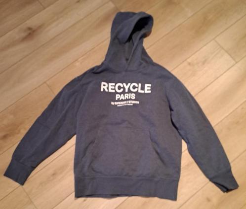 SUPERDRY - Hoodie maat M / L, Kleding | Heren, Truien en Vesten, Gedragen, Maat 48/50 (M), Blauw, Ophalen of Verzenden