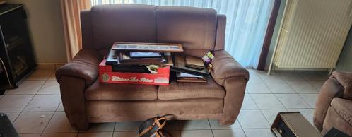 Salon 1 zit relax, 3 zit goede staat, Huis en Inrichting, Zetels | Zetels, Zo goed als nieuw, Rechte bank, Overige maten, Kunststof