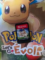 Pokémon Let’s Go Évoli, Avontuur en Actie, 2 spelers, Ophalen of Verzenden, Zo goed als nieuw