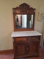 kastje met marmeren blad, Ophalen, Gebruikt, Met deur(en)