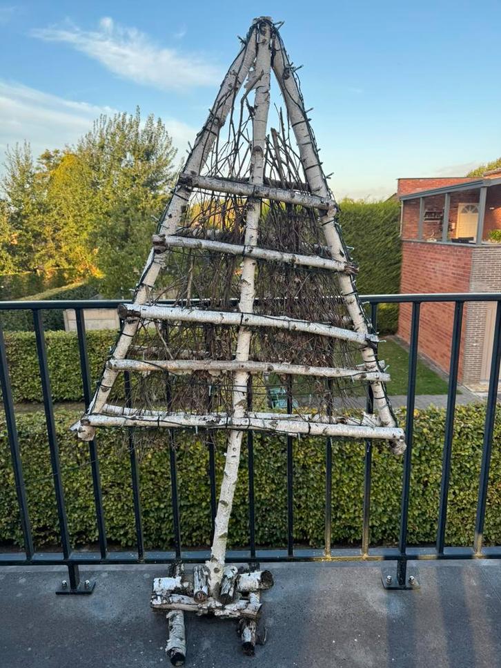 Houten kerstboompjes voor herstelling of brandhout, Diversen, Kerst, Gebruikt, Ophalen