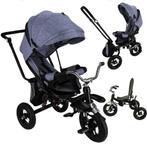 Driewieler FIX V3 PRO | Wandelwagen | Buggy | Kleur: Blauw, Nieuw, Ophalen of Verzenden