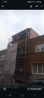 Aluminium, Doe-het-zelf en Bouw, Steigers, Ophalen, Gebruikt, Gevelsteiger, 5 meter of hoger