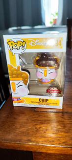 Chip Funko Pop Disney's Beauty and the beast, Collections, Disney, Autres personnages, Statue ou Figurine, Enlèvement ou Envoi