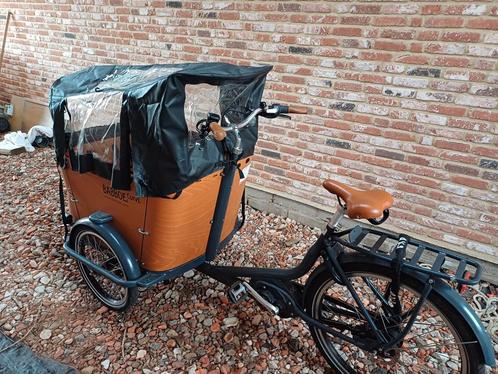 Babboe Mountiain curve. Elektrische bakfiets met accessoires, Fietsen en Brommers, Fietsen | Bakfietsen, Zo goed als nieuw, Ophalen