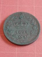 ITALIE 20 Centesimi 1894 KB, Postzegels en Munten, Munten | Europa | Niet-Euromunten, Italië, Ophalen of Verzenden, Losse munt