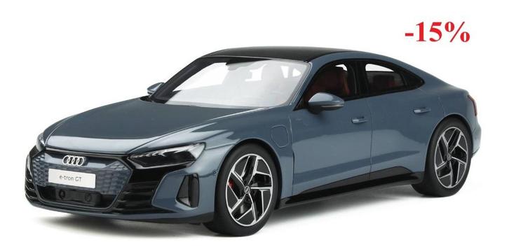 Audi E-TRON GT GT Spirit 1/18 PROMO, Hobby en Vrije tijd, Modelauto's | 1:18, Nieuw, Auto, Overige merken, Ophalen of Verzenden
