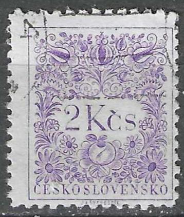 Tsjechoslowakije 1954 - Yvert 89TX - Taxzegel Type b. (ST) beschikbaar voor biedingen
