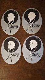 4 bierkaartjes. Gentse Strop., Verzamelen, Ophalen of Verzenden, Zo goed als nieuw, Viltje(s)
