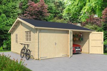 Abri de jardin Falkland, garage en bois : 575 x 575 cm disponible aux enchères