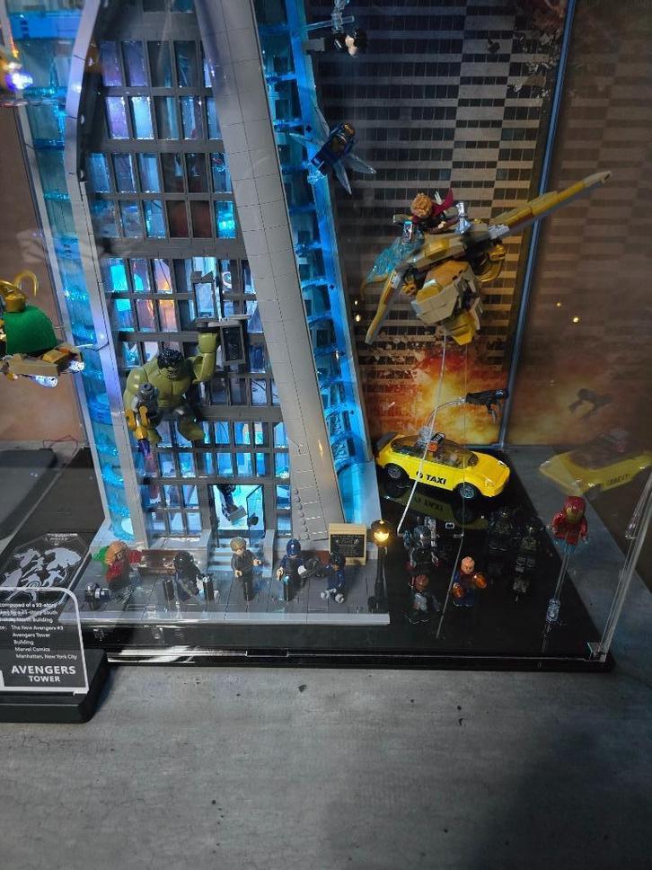 lego avenger en daily torens, Kinderen en Baby's, Speelgoed | Duplo en Lego, Zo goed als nieuw, Lego, Complete set, Ophalen