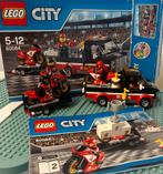 LEGO City 60084 Racing Bike Transporter – compleet met doos, Ophalen, Zo goed als nieuw, Lego