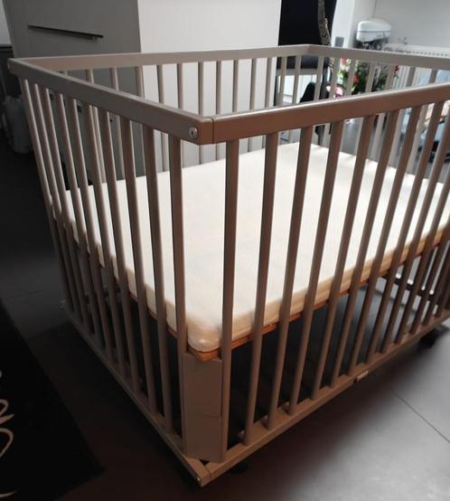 Box / Speelpark incl. matras, Kinderen en Baby's, Babyparken, Gebruikt, Rechthoekig, In hoogte verstelbaar, Wieltjes, Ophalen