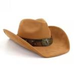 Western Cowboyhoed grote Riem Bull 'S Head Lederen Band Nieu, Kleding | Heren, Hoeden en Petten, Ophalen, Nieuw, Hoed