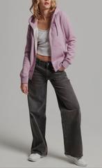 Vintage Logo Hoodie Superdry met rits, Enlèvement ou Envoi, Rose